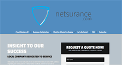 Desktop Screenshot of netsurance.com